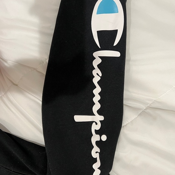 Champion Black Colorful Sweatshirt - Picture 10 of 10